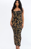 CHAIN MAXI DRESS