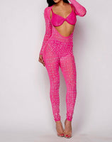 Pink Jewel Jumpsuit